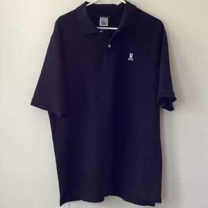Psycho Bunny Black Polo Shirt